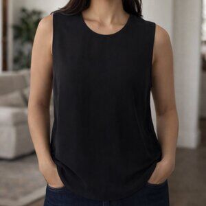 RW&CO Black Sleeveless Blouse Small